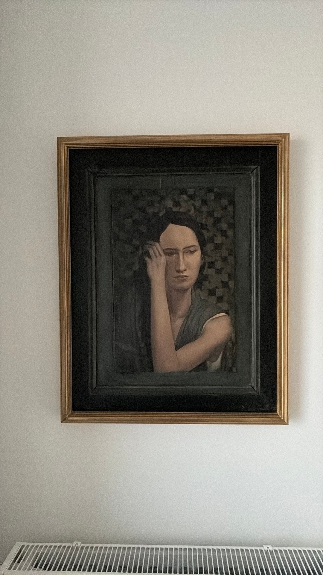 Prachtig Schilderij - Hilde Geelen ('99) GOED BOD=WEG, Ophalen of Verzenden, Gedateerd