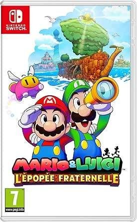mario et luigi l'épopée fraternelle jeu nintendo switch, Ophalen of Verzenden, Zo goed als nieuw