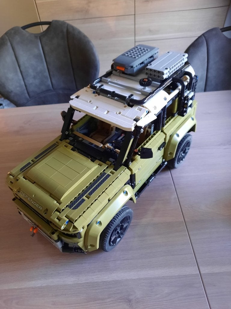 Lego 42110: Land Rover Defender, Lego, Ophalen of Verzenden, Zo goed als nieuw, Complete set