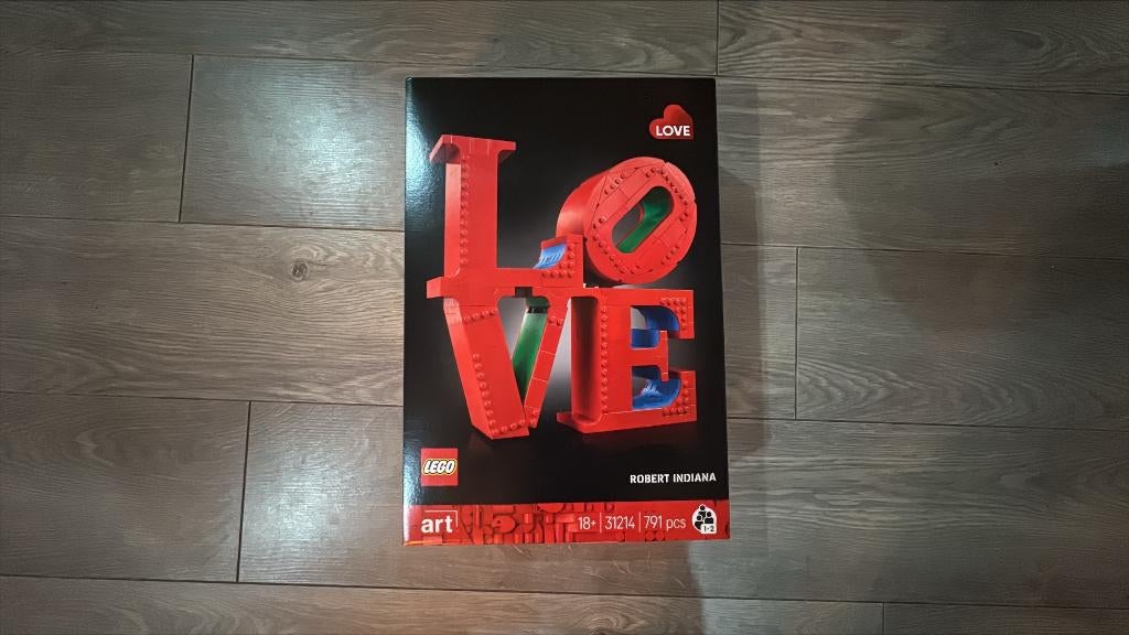 Lego Art 31214 LOVE NIEUW in Doos, Overige thema's, Lego, Nieuw, Ophalen of Verzenden
