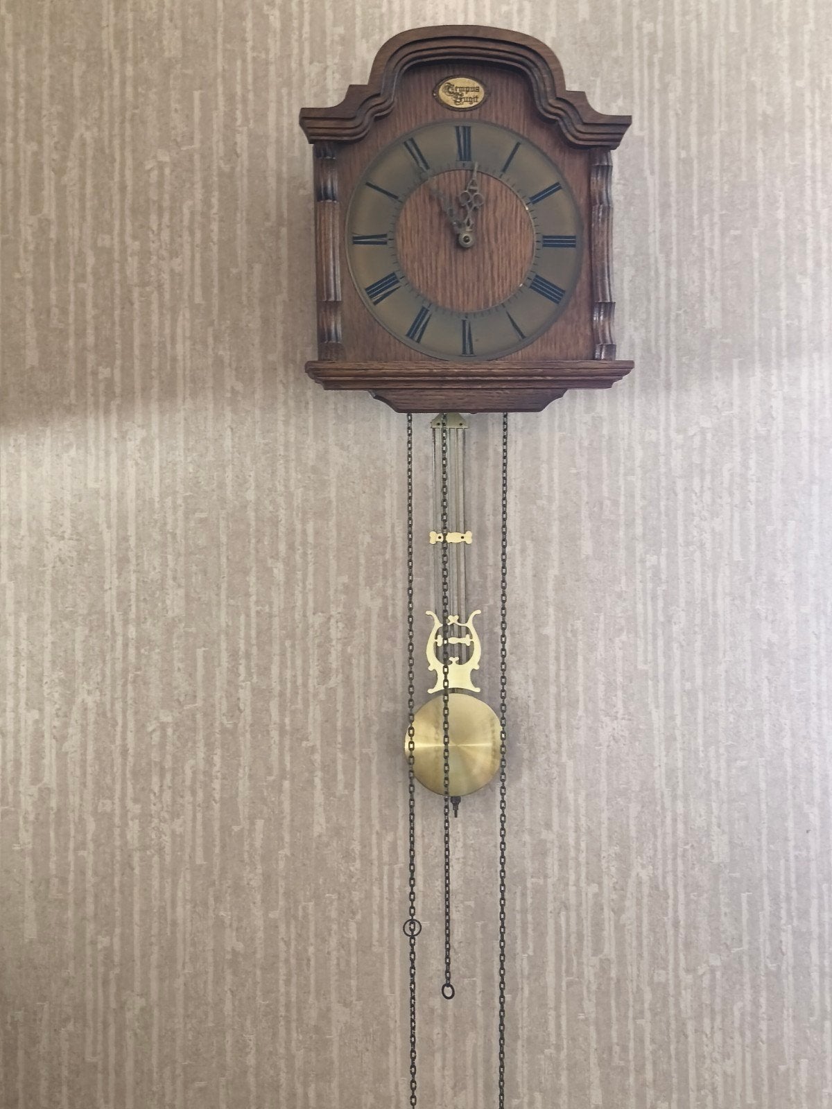 pendule murale, Enlèvement, Horloge murale