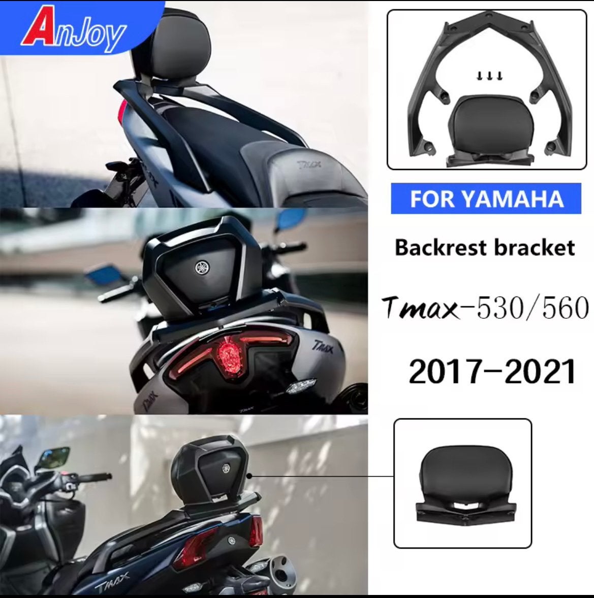 Dosseret TMAX 560 neuf, Motos, Enlèvement