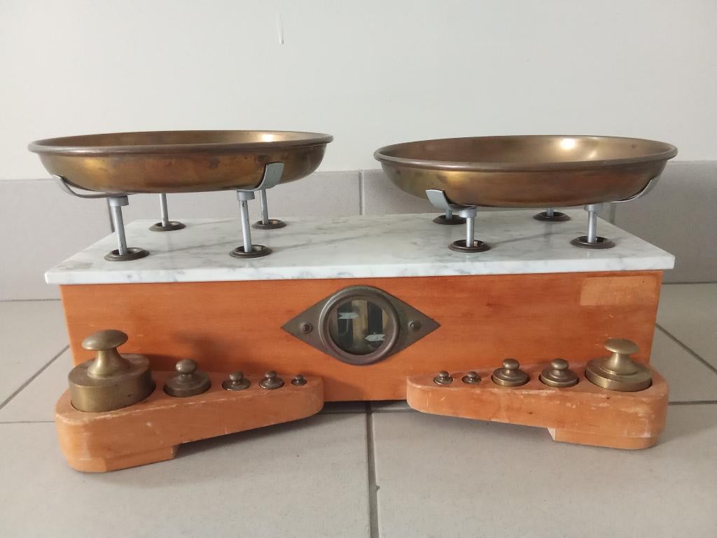 Antieke bakkers weegschaal, Ophalen of Verzenden