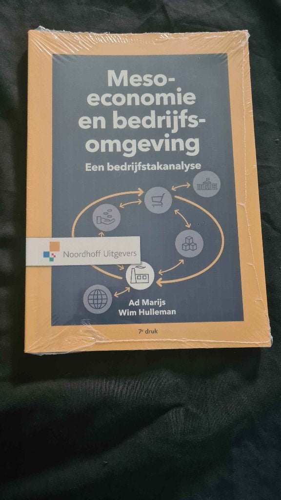 Nieuw - Meso-economie en bedrijfs-omgeving 9789001900045, Boeken, Economie, Nieuw, Diverse auteurs, Ophalen of Verzenden