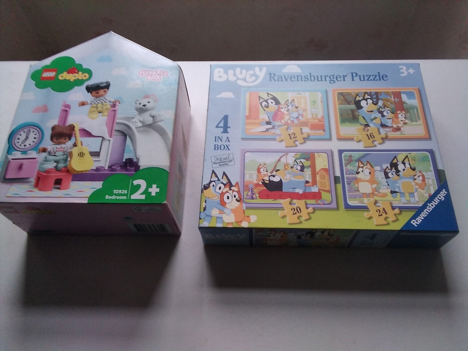 JOUETS POUR ENFANTS LEGO DUPLO BEDROOM - PUZZLE BLUEY 4 EN 1, Enlèvement
