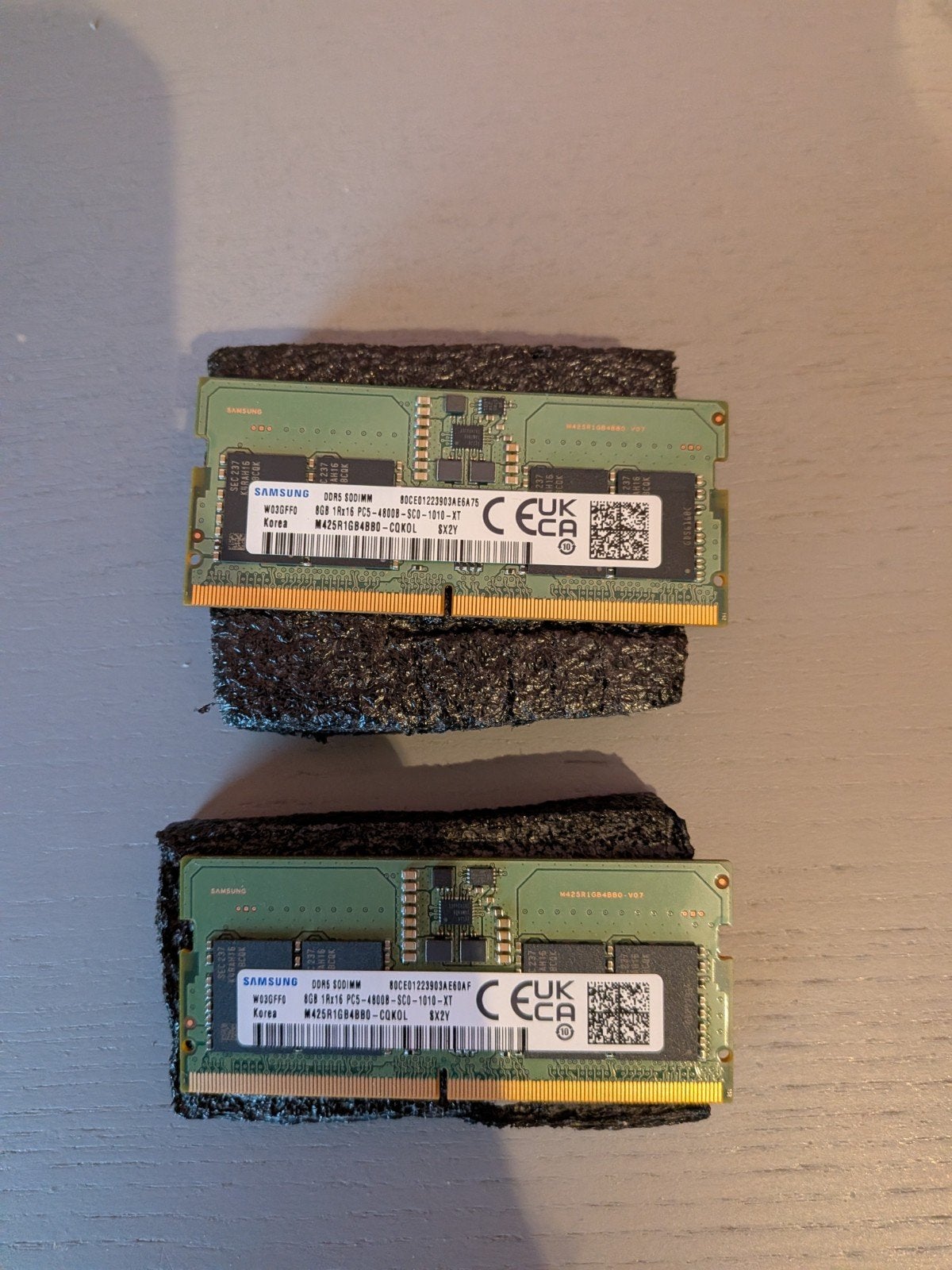16GB DDR5 SODIMM RAM, Computers en Software, Ophalen of Verzenden, Zo goed als nieuw, DDR5, Laptop