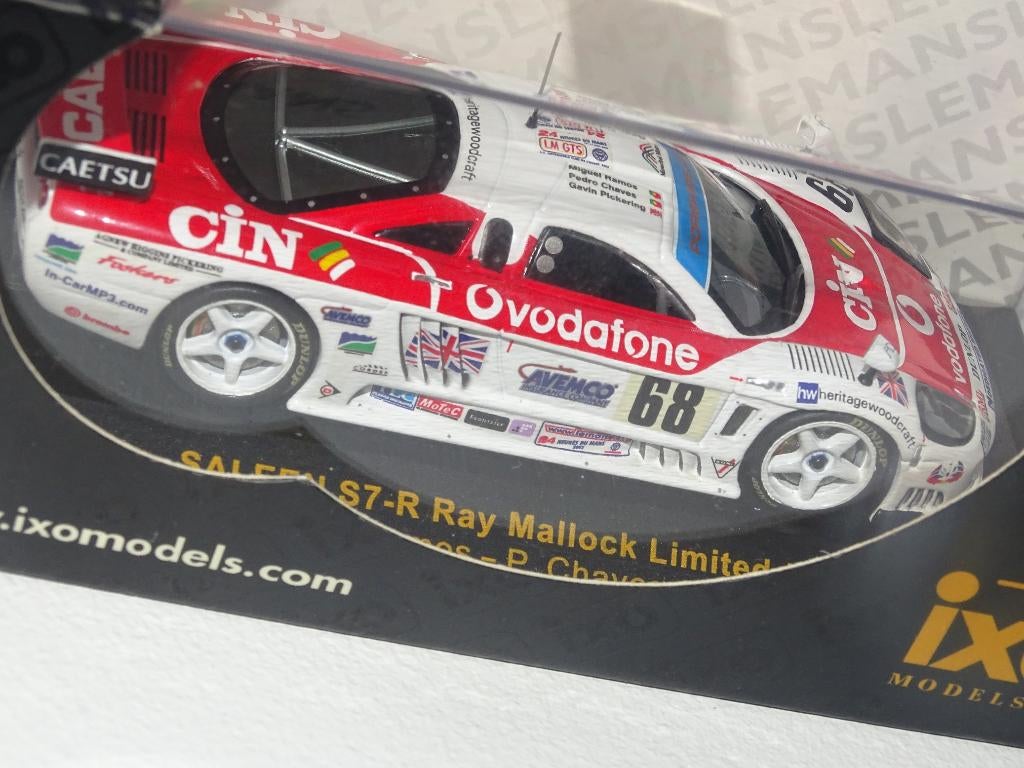 Saleen S7R Le mans 2002 Ixo 1/43, Ophalen of Verzenden, Nieuw, Auto