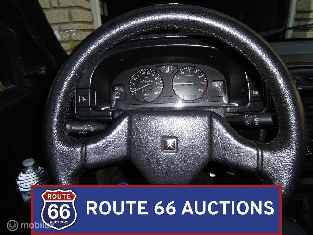 Citroën AX GT Exclusive | 1992 | Route 66 Auctions, Auto's, Citroën, Zwart, Bedrijf, Handgeschakeld