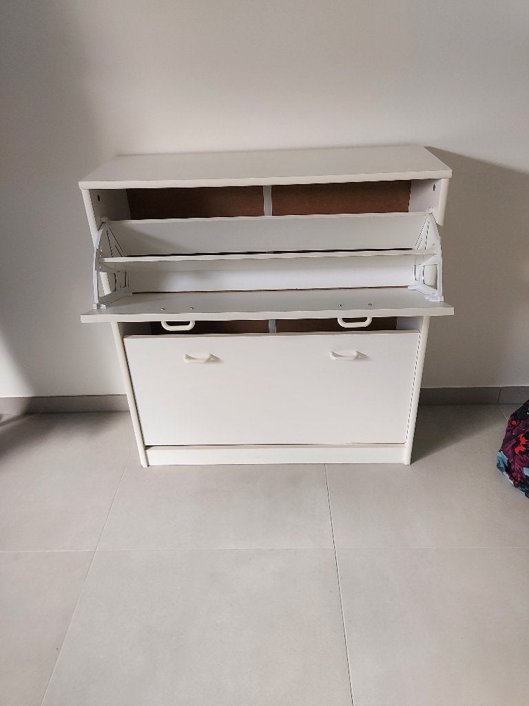 schoenenkast 2 maal 2 leggers, Huis en Inrichting, Kasten | Schoenenkasten, Ophalen, Gebruikt, Ikea