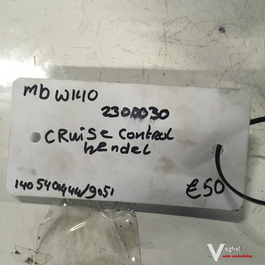 Mercedes W140 Wagennr 2300030   Cruise controlhendel  140 54, -, Utilisé, -, -