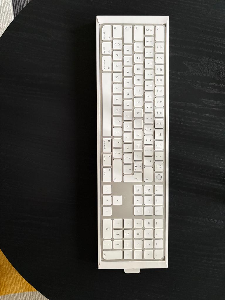 Magic Keyboard met Touch ID (lightning), Computers en Software, Ophalen, Gebruikt, Azerty, Draadloos
