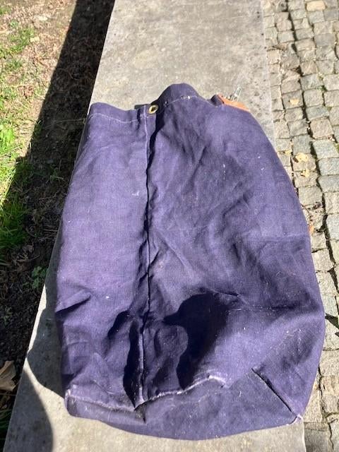 KITBAG PLUNJEZAK BELGISCH LEGER ABL ZEEMACHT MARINE. '70'S, Verzamelen, Ophalen of Verzenden, Marine, Overige typen