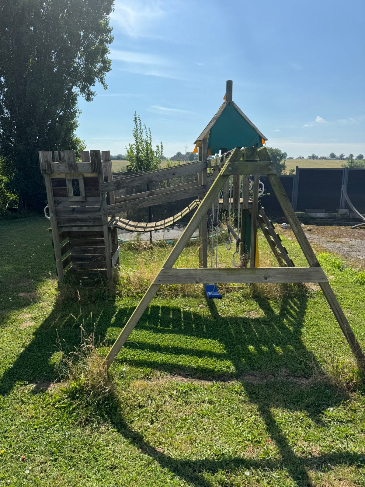 Module de jeux enfants extérieur, Enlèvement, Utilisé, Balançoire