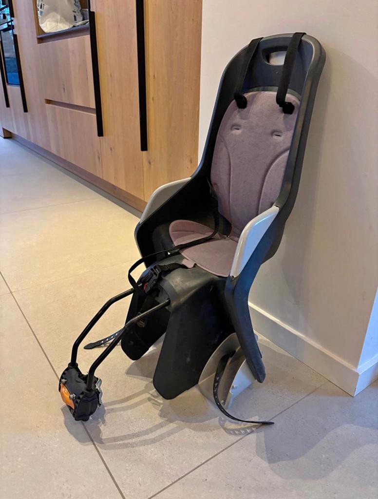 kinderfiets stoel, Fietsen en Brommers, Ophalen, Zo goed als nieuw