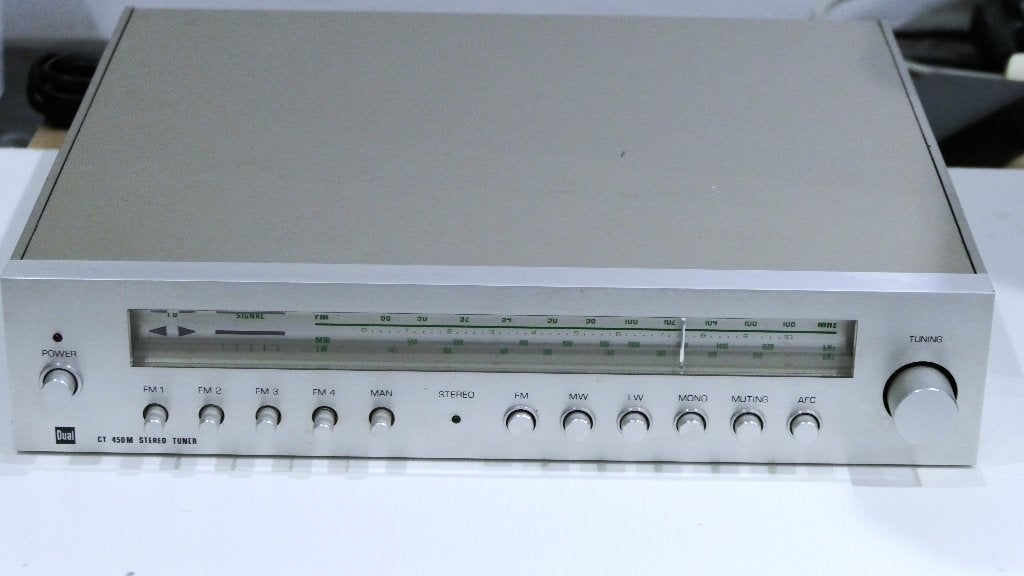 Dual CT450 stereo-tuner, Enlèvement ou Envoi, Comme neuf, Analogique