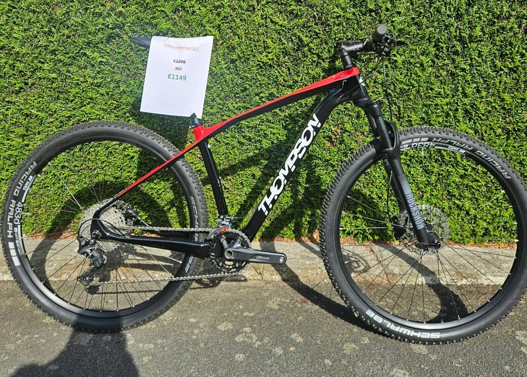 Nieuwe Thompson XC-9R carbon comp 17", Hardtail, Nieuw, Schijfrem, Ophalen