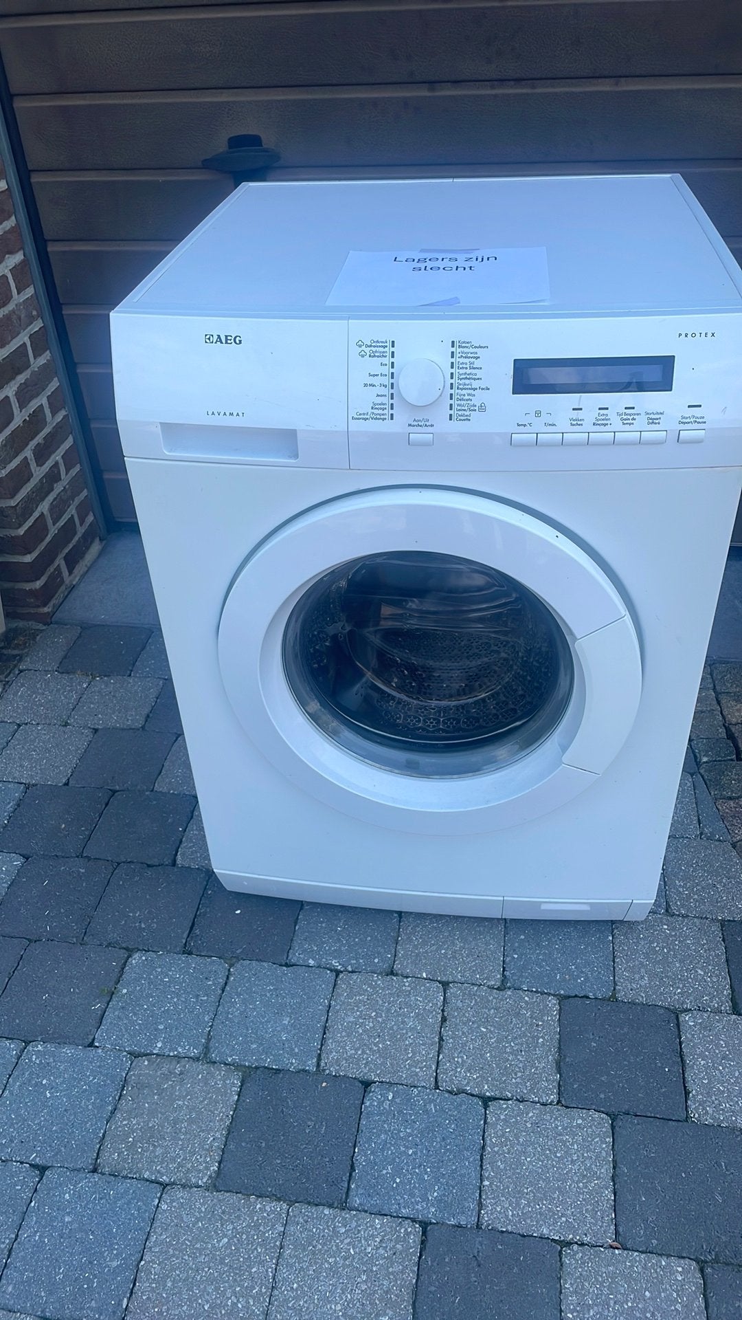 Wasmachine, Elektronische apparatuur, Wasmachines, Ophalen, Gebruikt