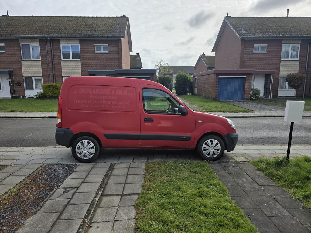 RENAULT KANGOO 1.5 DCI 92.000 KM PRET A IMMATRICULER, Rouge, Achat, 4 portes, Diesel