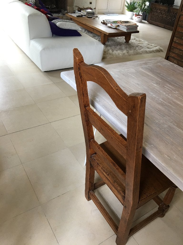 chaises de salle à manger en chêne, Maison & Meubles, Brun, Enlèvement, Bois, Cinq, Six Chaises ou plus