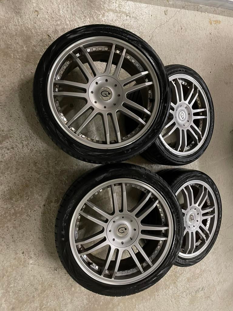 À vendre 4 roues complètes 225/40/18 92Y, Autos : Pièces & Accessoires, Enlèvement, Utilisé, 225 mm, Pneu(s)