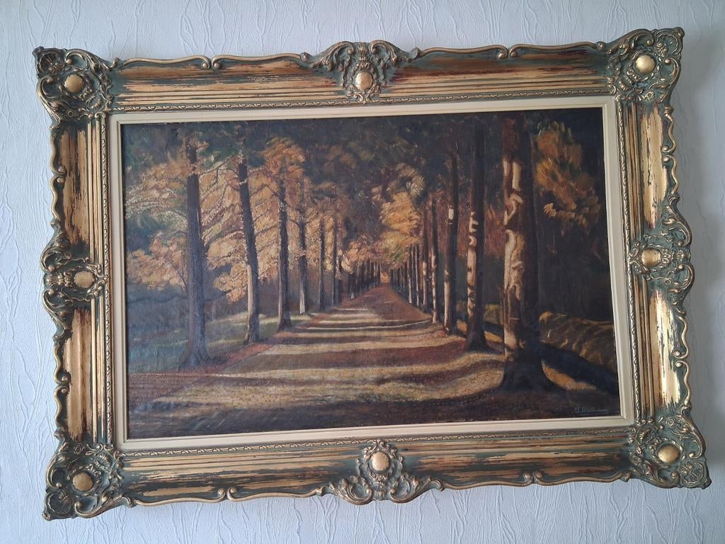 Tafel voor bospaden, Antiek en Kunst, Ophalen