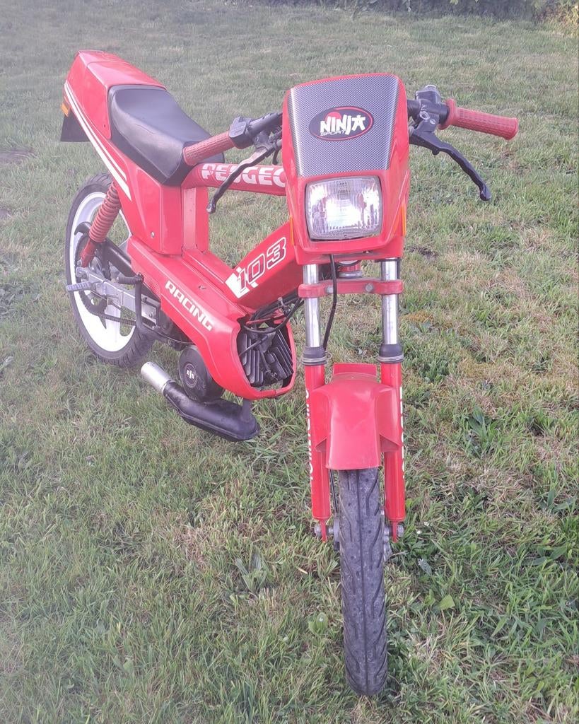 Peugeot 103 rcx, Enlèvement