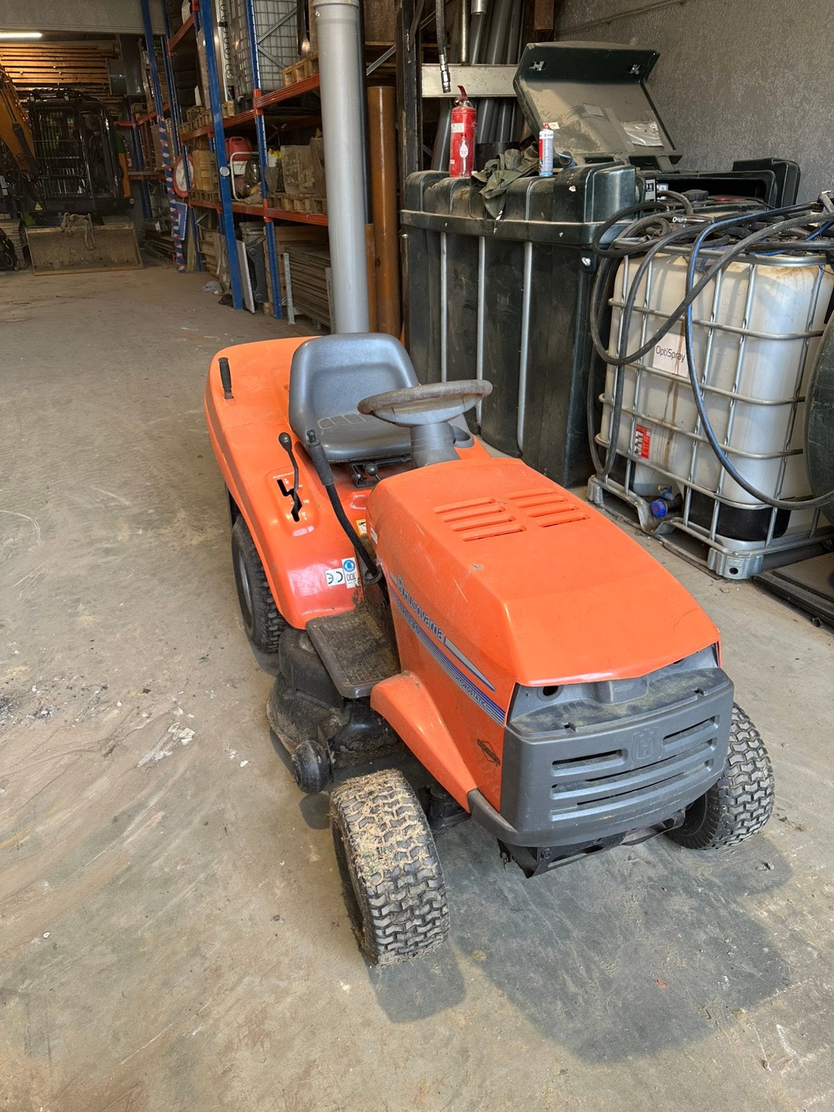 Husqvarna CTH 130, Ophalen, Gebruikt