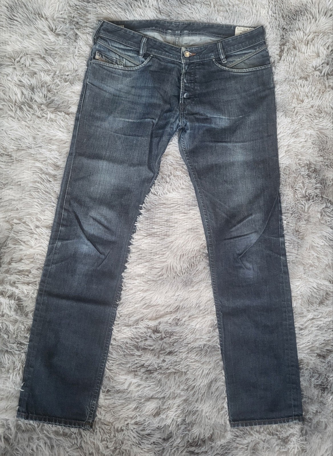 Jean Diesel Poiak 008X2 Vintage W34 L34 Denim 100% katoen, Diesel, W33 - W34 (confectie 48/50), Gedragen, Verzenden