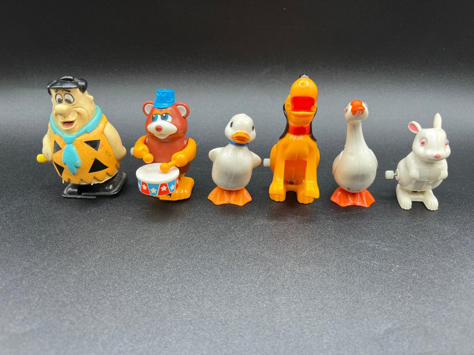 Vintage opwindbare plastic speeltjes, Antiek en Kunst, Ophalen of Verzenden