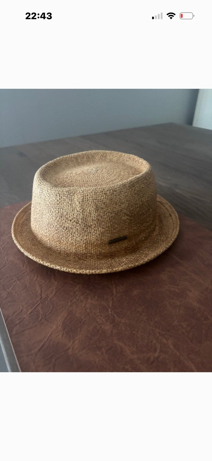 Chapeau de paille Stetson Taille L, Enlèvement ou Envoi, Chapeau