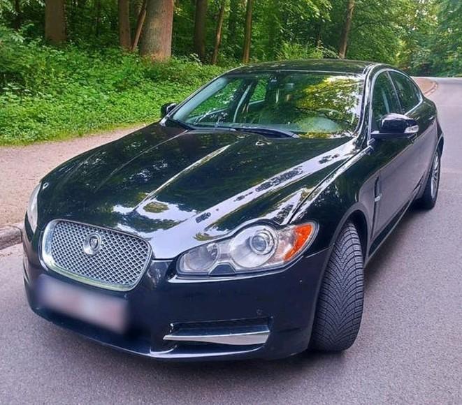 Jaguar XF 2.7 207cv V6 Diesel, prête à immatriculer, CT OK, Autos, Cuir, Achat, Entretenue par le concessionnaire, Noir
