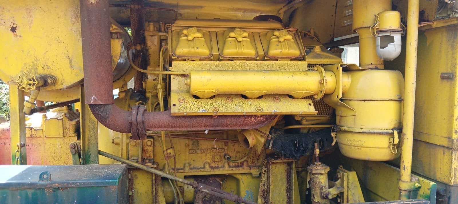 Moteur camion berliet, Enlèvement