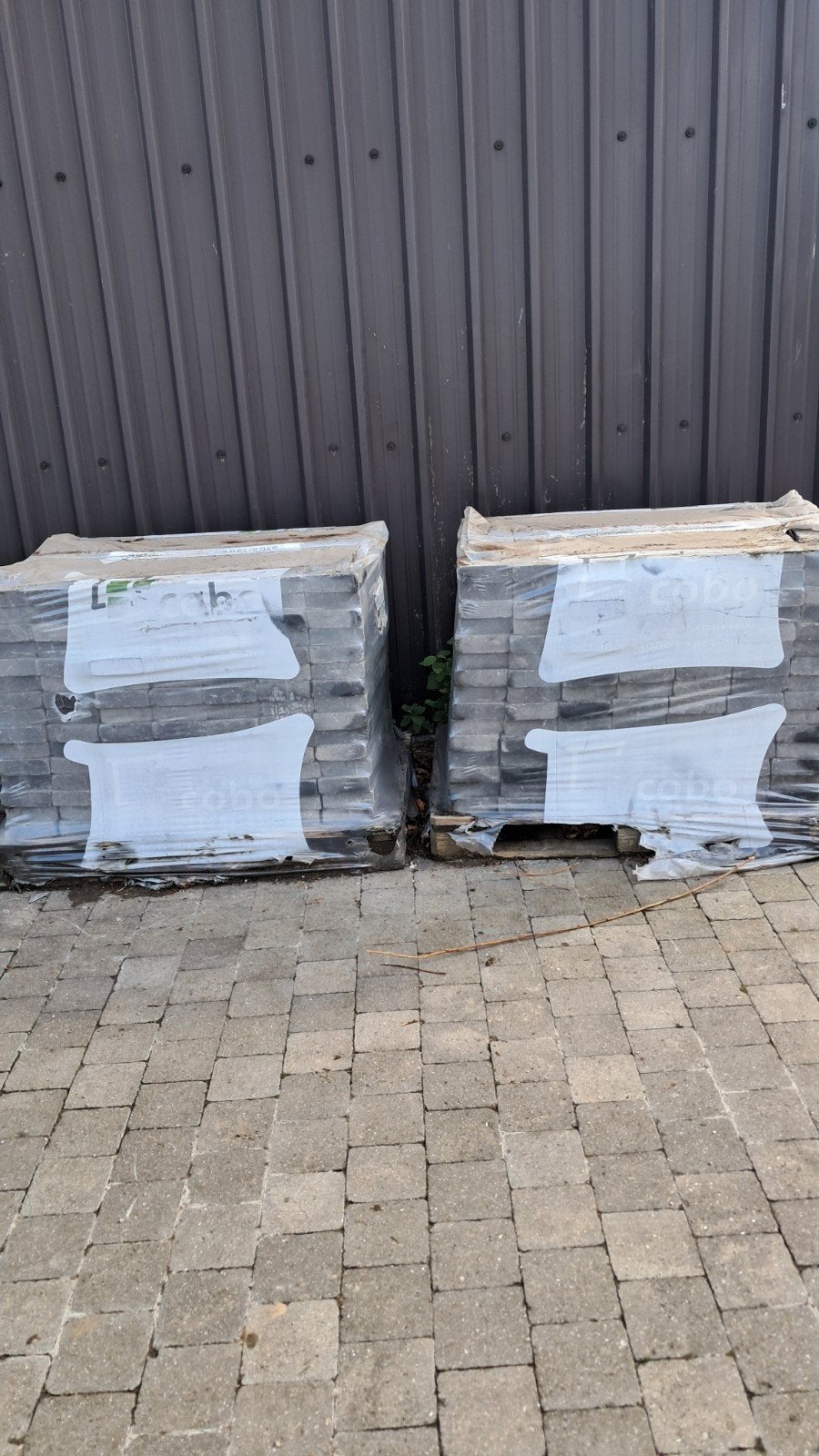 Beton klinkers NIEUW 15x15, Tuin en Terras, Ophalen, Beton, Klinkers