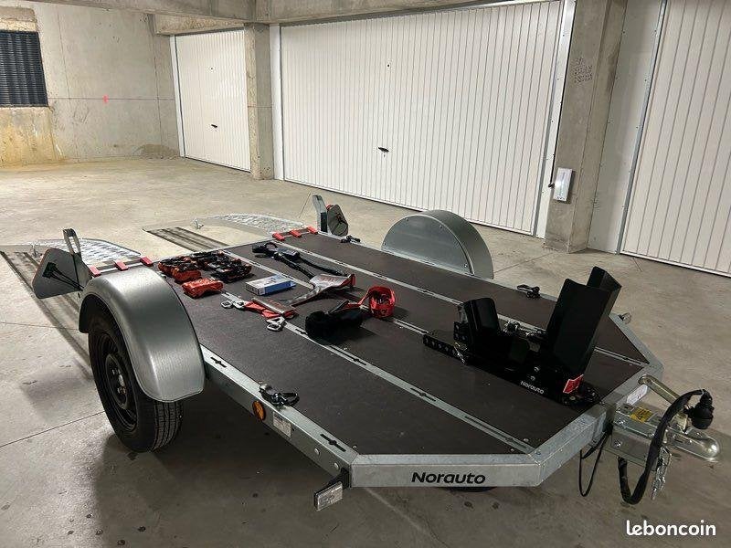 Remorque moto / quad modulable 500kg, Ophalen