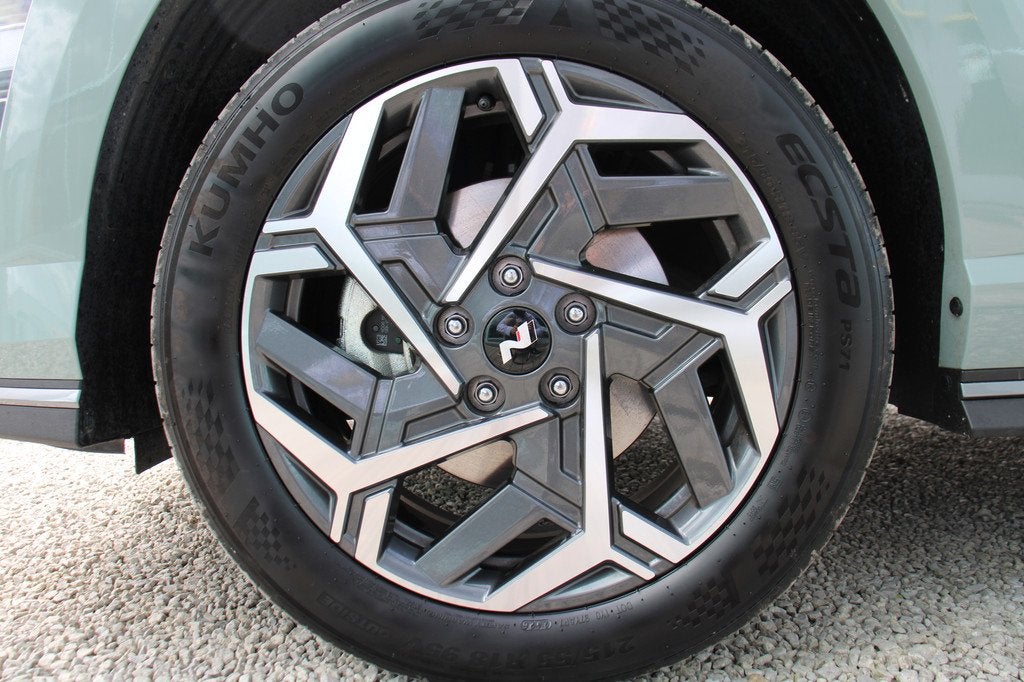 Hyundai KONA HEV 1.6 GDi DCT FEEL N-LINE (automaat), Gebruikt, Zwart, Leder en Stof, 5 zetels