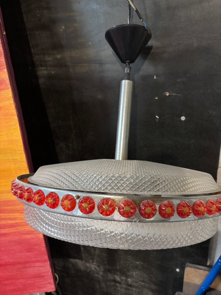 Retro vintage hanglamp, Ophalen, Gebruikt, Retro vintage