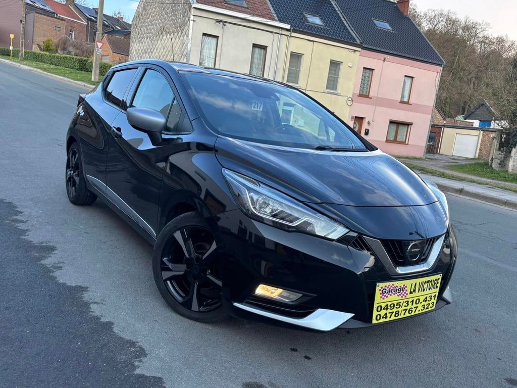 Nissan Micra 2017 année 0.9 essence 176000km 0032478767323, Auto's, Voorwielaandrijving, 898 cc, Euro 6, Zwart