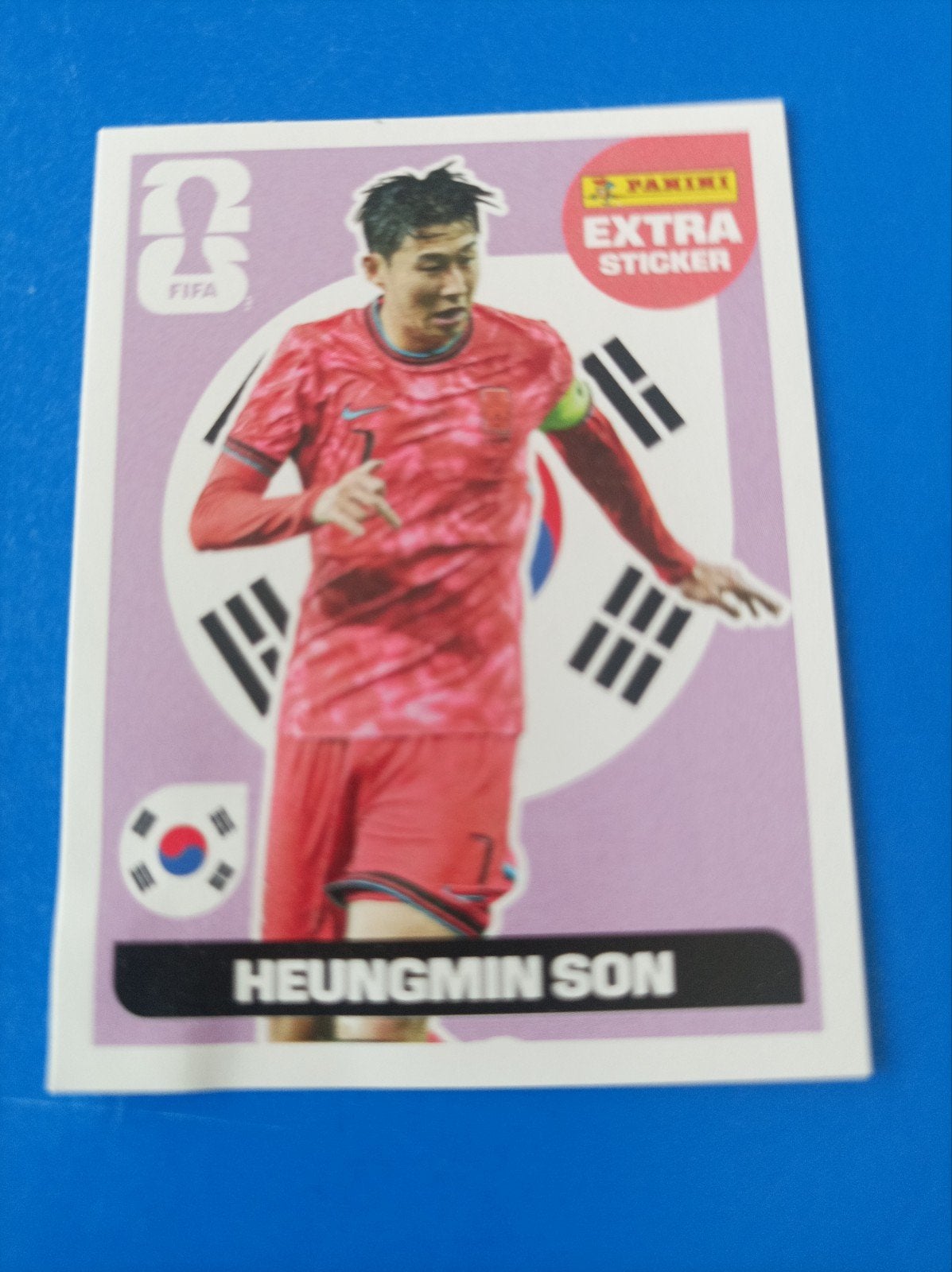 Panini World Cup USA 2026, autocollant supplémentaire Heungm, Envoi, Autocollant