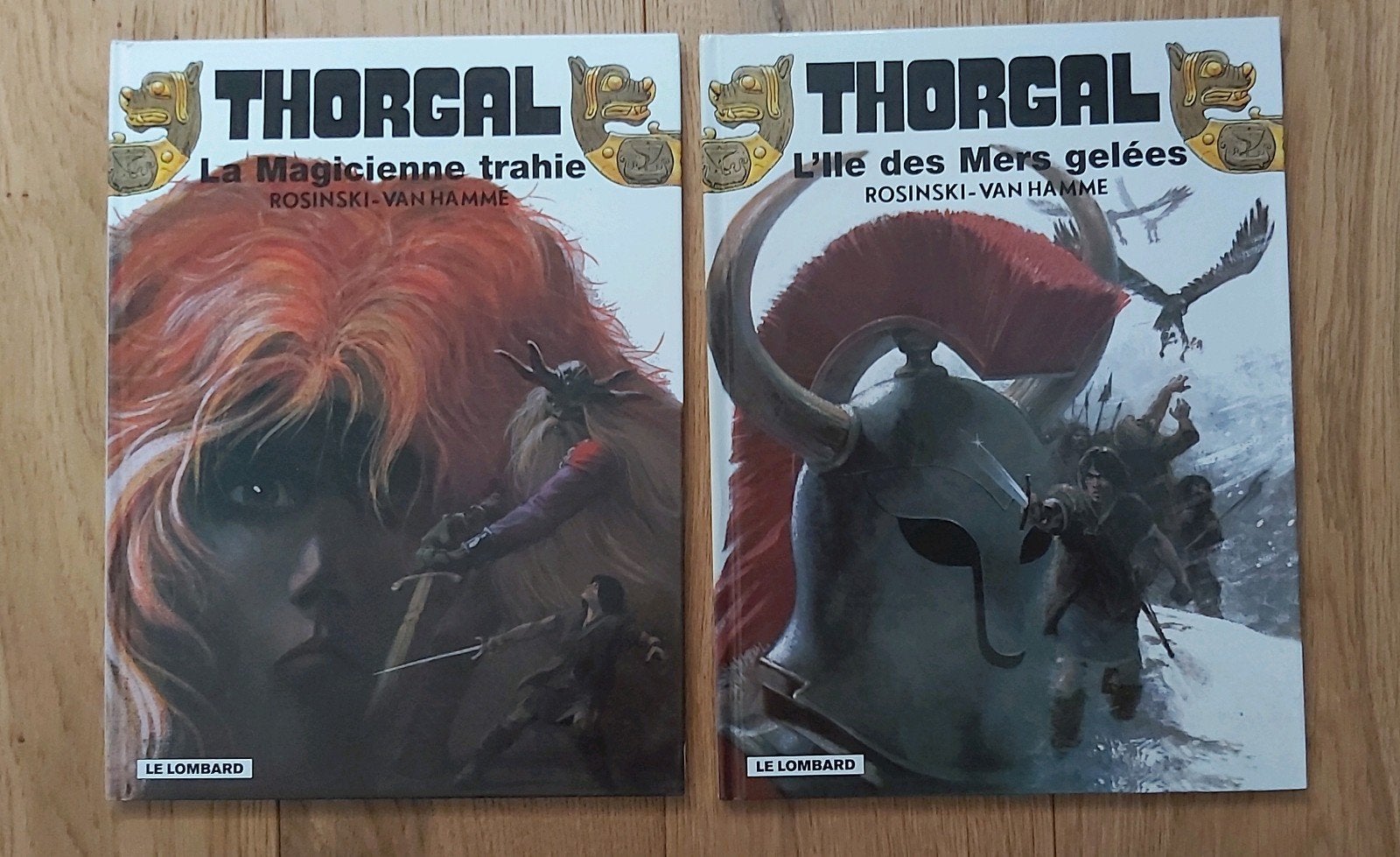 BD : Thorgal tomes 1 et 2 – Le Lombard, Livres, Jean Van Hamme, Plusieurs BD, Enlèvement ou Envoi, Comme neuf