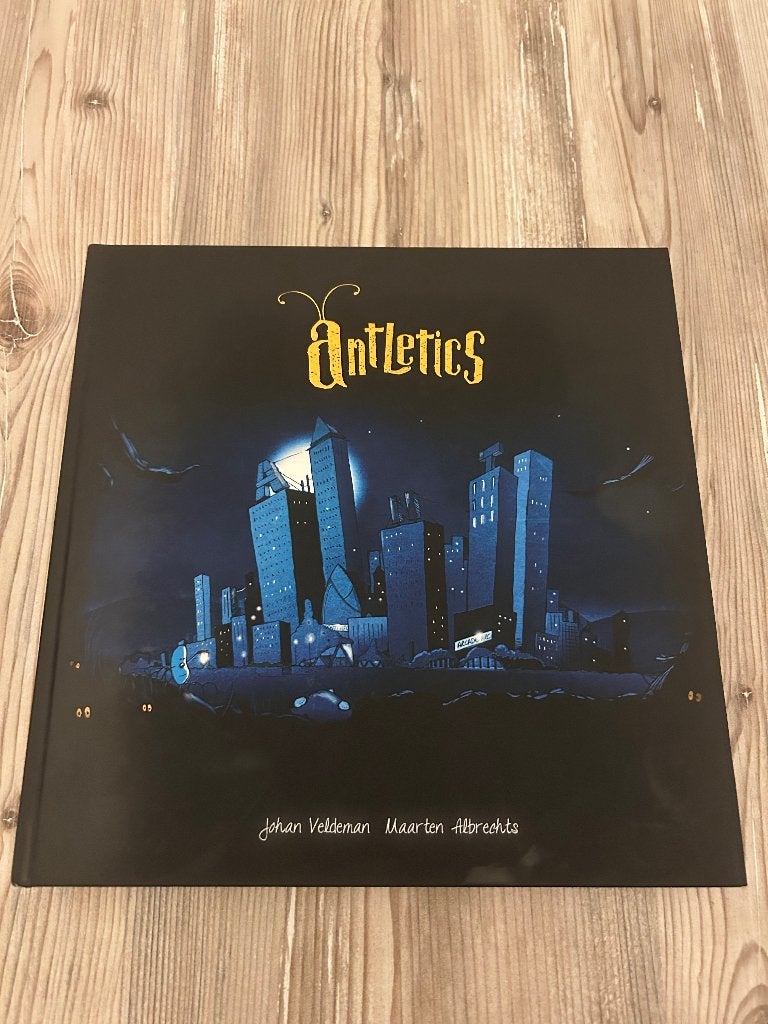 Antletics – Rare Limited Edition (Genummerd 282/300), Enlèvement ou Envoi, Comme neuf, Johan Veldeman, Livre d'images