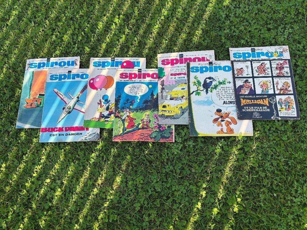 journal de Spirou tintin magazine, Série complète ou Série, Enlèvement ou Envoi, Utilisé, Collectif