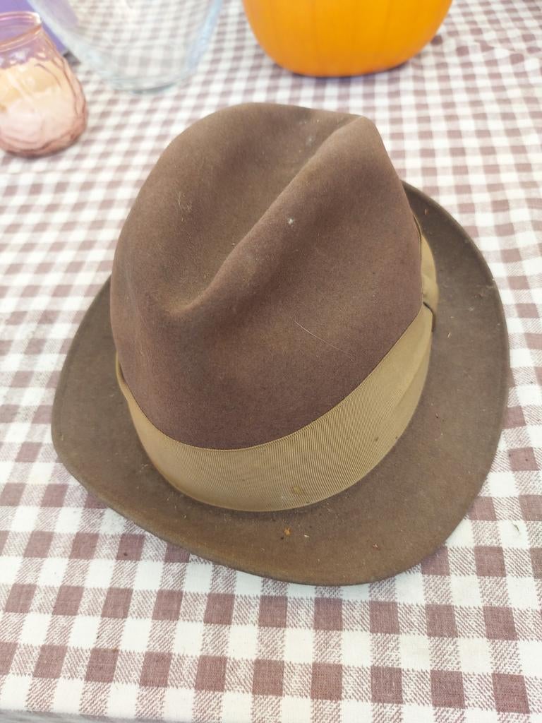 Vilten hoed vintage, Ophalen of Verzenden, Hoed