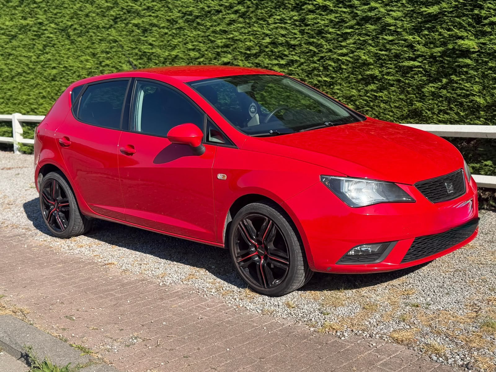 Seat Ibiza 1.6 TDI 2014 164.000 Km, Rouge, Euro 5, 5 portes, Particulier