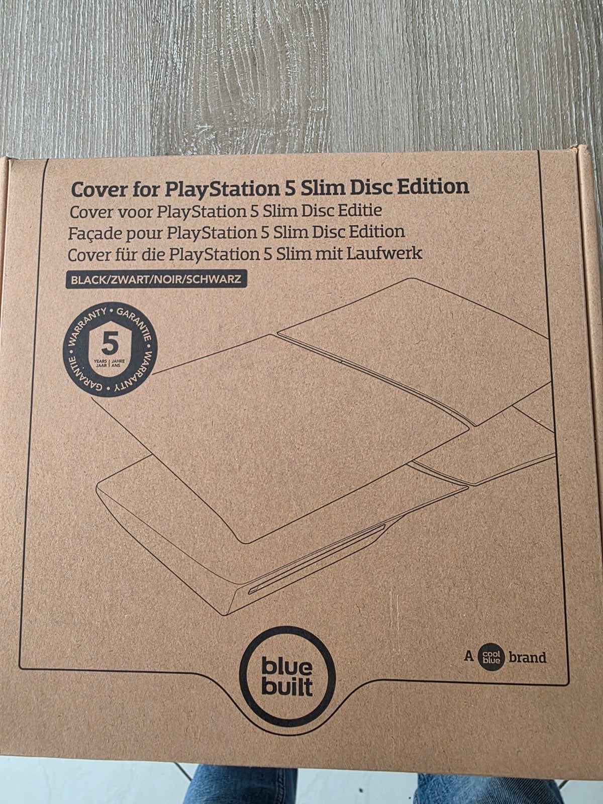 Ps5 Slim disc cover zwart, Playstation, Ophalen, Nieuw