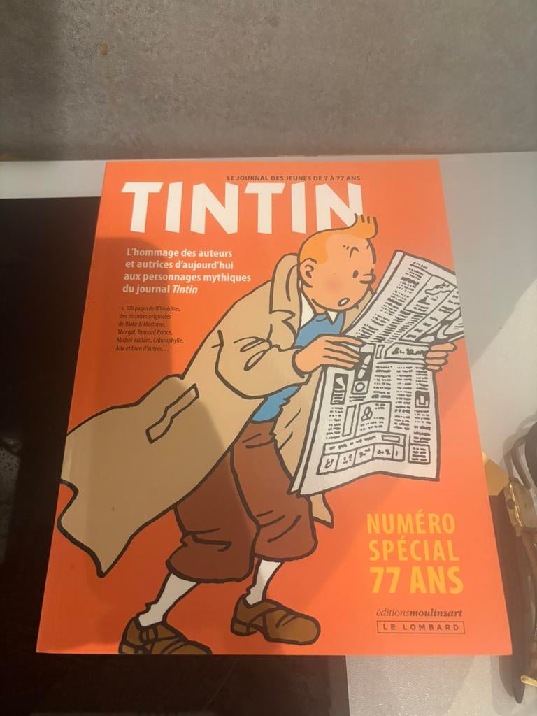 Gros livre tintin, Livres, BD, Enlèvement, Comme neuf