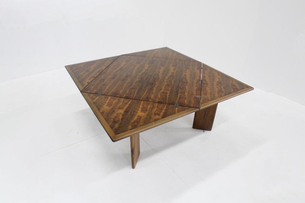 Vintage uitschuifbare eettafel van Ammannati, Antiek en Kunst, Ophalen of Verzenden