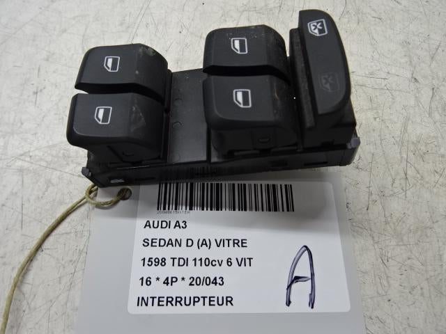 COMMUTATEUR Audi A3 Limousine (8VS / 8VM) (8V0959851), Utilisé, Audi