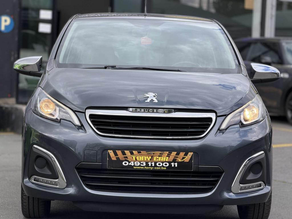 Peugeot 108 1.0 VTi* Boîte Auto NAVI*A/c*CAMERA*USB*BT*AUX*, Autos, Argent ou Gris, Achat, 998 cm³, Euro 6