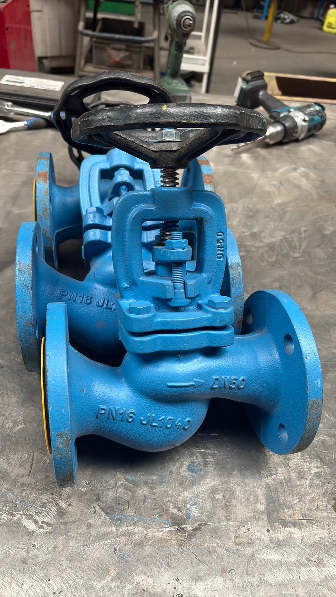 3 Vanne industrielle DN50 PN16 – modèle JL1040, Enlèvement, Neuf, Fer