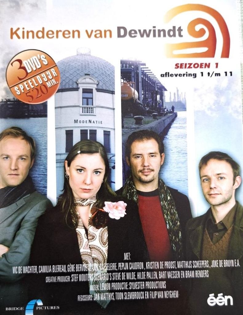 dvd KINDEREN VAN DEWINDT SEIZOEN 1-5 VOLLEDIG, Ophalen of Verzenden, Zo goed als nieuw, Complete serie